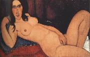 Amedeo Modigliani Reclining Nude with Loose Hair (mk39) USA oil painting reproduction